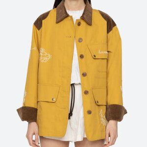 Sea New York NWOT Clyde Barn Jacket in Yellow